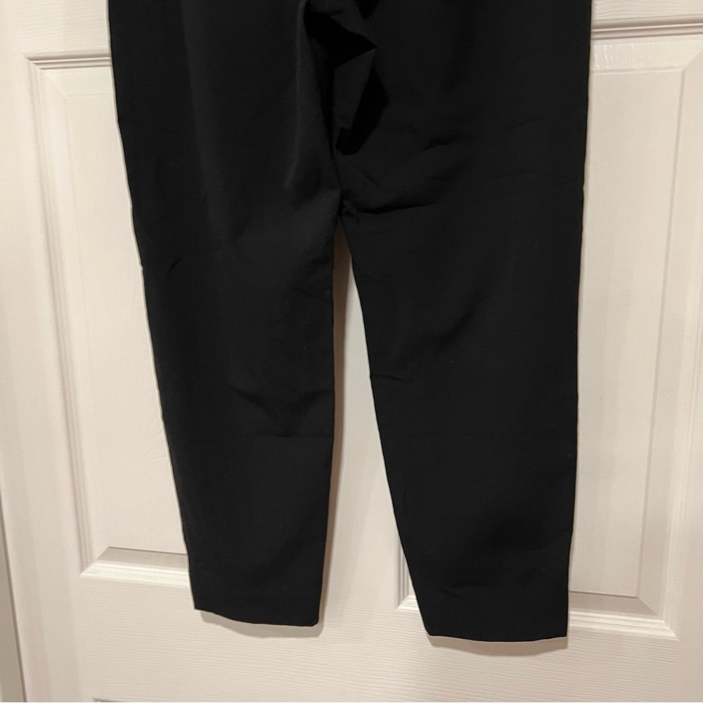 J. Crew Mercantile Black Pull On Flat Front Trouser Pants #C26 - Picture 4 of 12